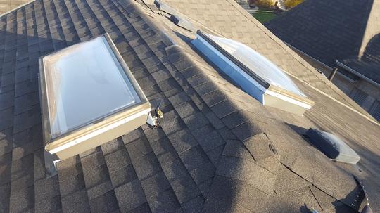 2 Skylight replacements