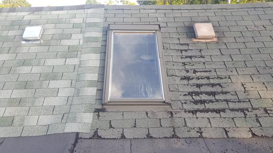 Roof Window Replacement: old roof window